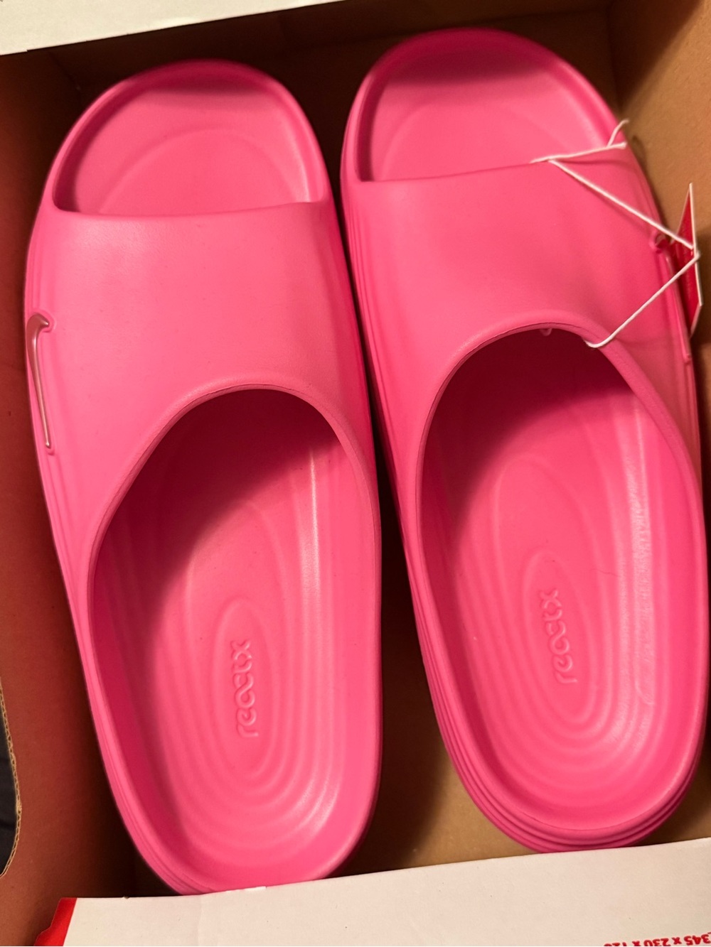 Nike Hot Pink Slide Sandals